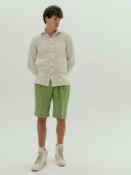 Шорты Wide limited lime