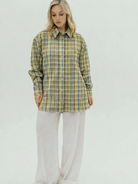 Рубашка Liberty limited multicolored cage