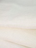Ткань льняная Вафельная цвет белый арт.1157