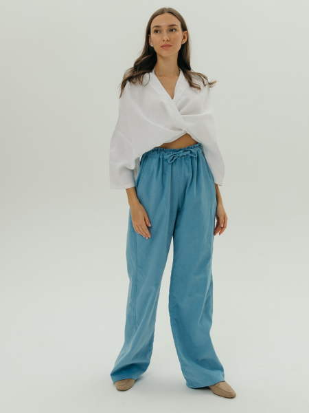 Брюки velvet Comfy sky