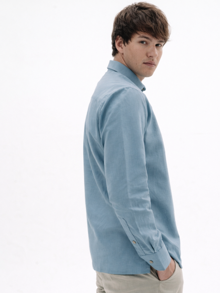 Рубашка Mont Blanc limited azure