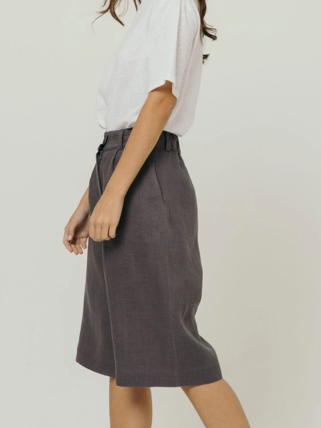 Шорты-бермуды Milan graphite