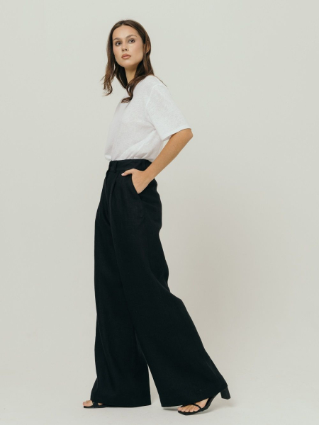 Брюки-палаццо Milan black