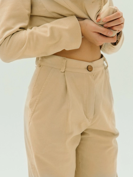 Брюки velvet Classy natural