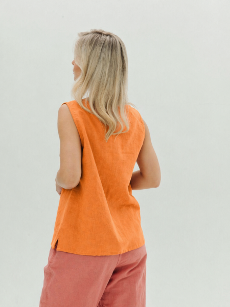 Топ Elle limited orange