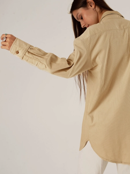 Рубашка velvet Celine natural