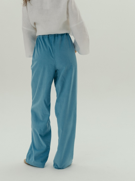 Брюки velvet Comfy sky