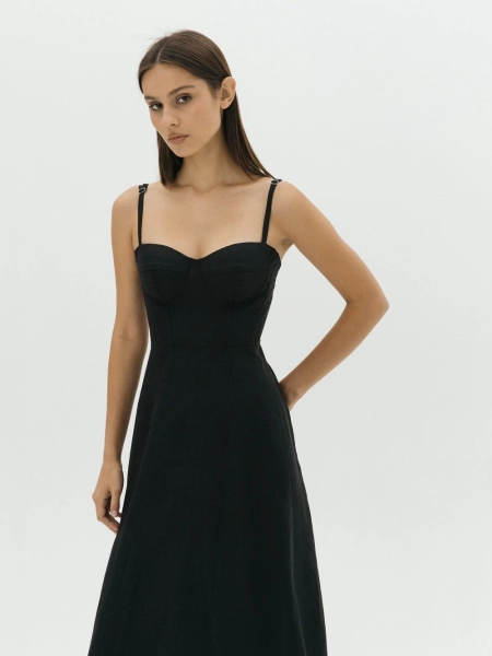 Платье PREMIUM Delicate black