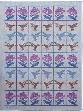 Полотенце льняное Колибри