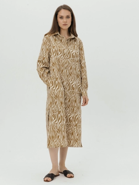 Платье-рубашка Fresh limited zebra