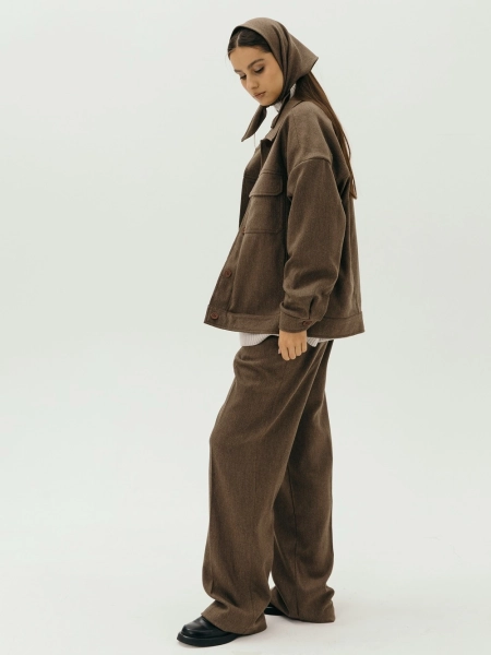 Куртка wool Bertha limited chocolate