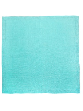 Салфетка льняная цвет мята