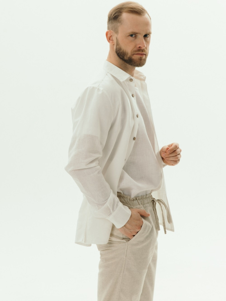 Рубашка ECO Mont Blanc white