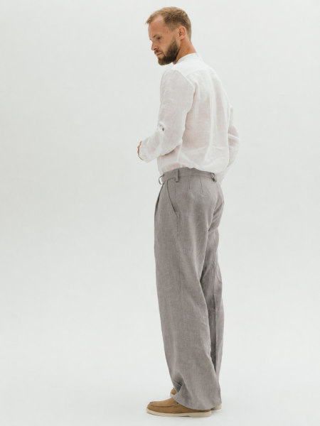 Брюки Wide limited grey