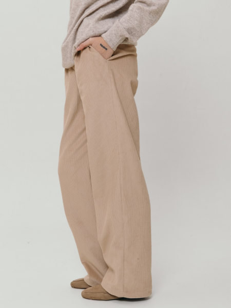 Брюки velvet Classy limited beige