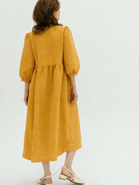 Платье Margo limited mustard