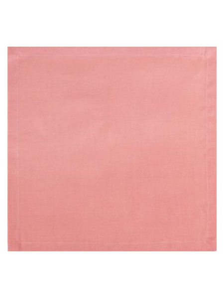 Салфетка льняная цвет коралл