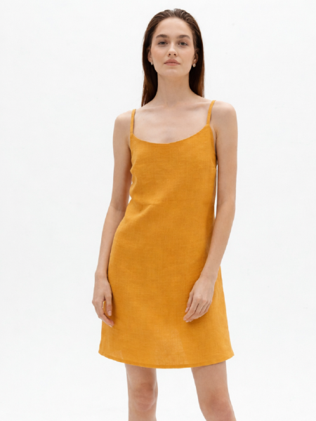 Платье Little limited mustard