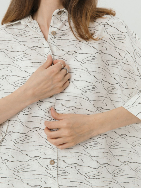 Рубашка Sunny limited abstraction