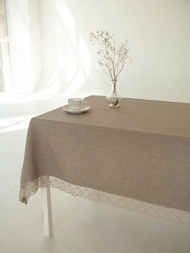 Льняной текстиль для дома ручной работы