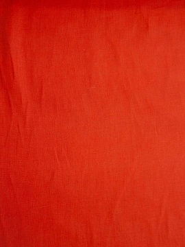 Ткань изо льна Розово-красный арт.017